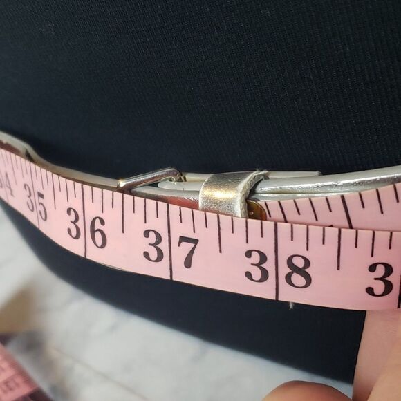 Y2K Silver Belt M/L - Picture 4 of 6
